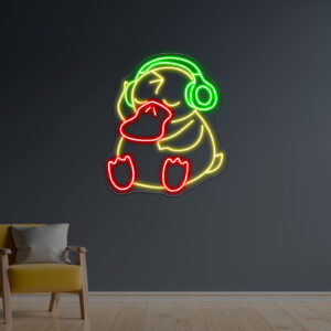 Duck Neon Sign Image