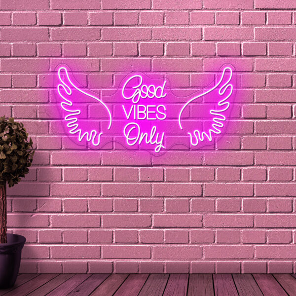 Good Vibes Only Neon